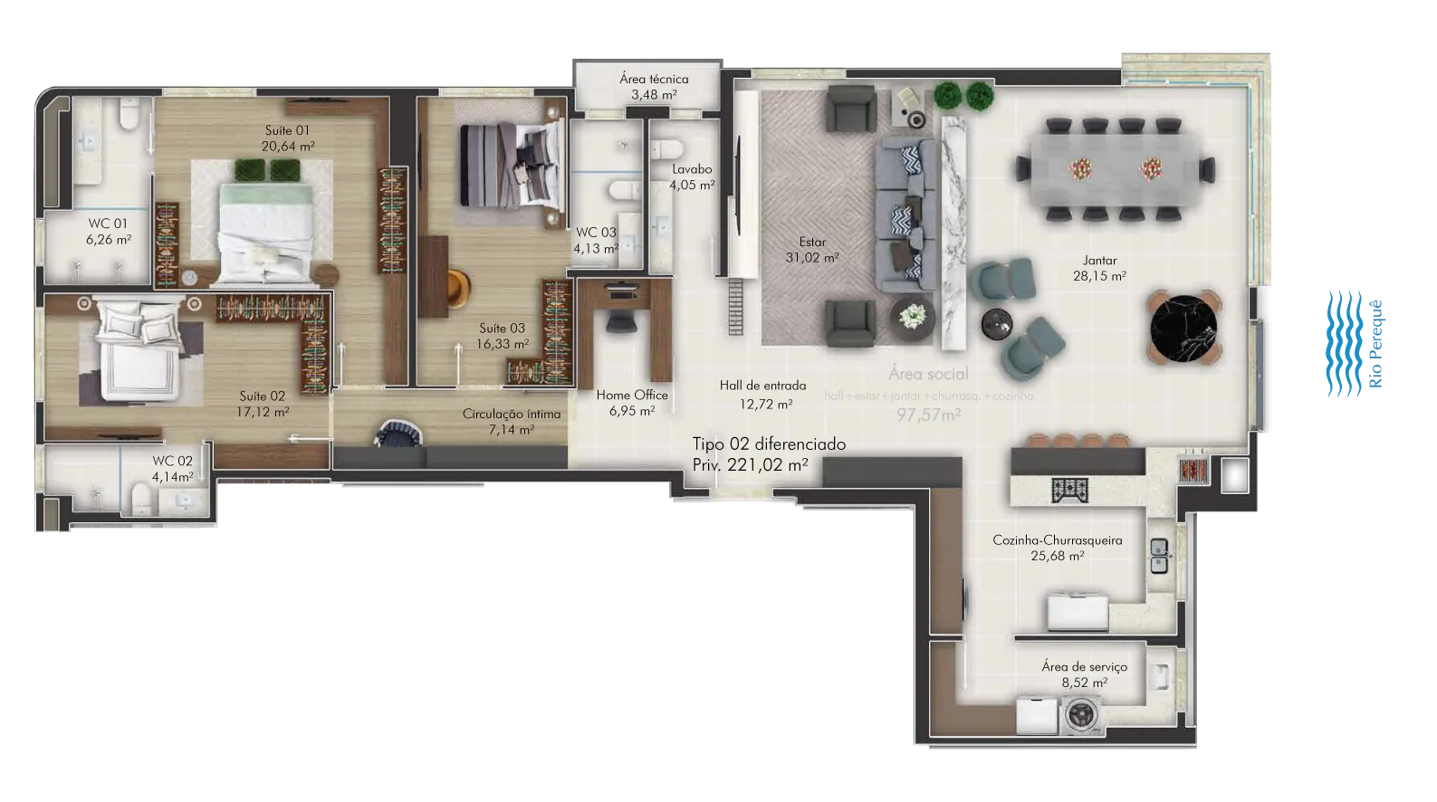 Ocean Tower - Apto tipo 02 - Opção D.png
