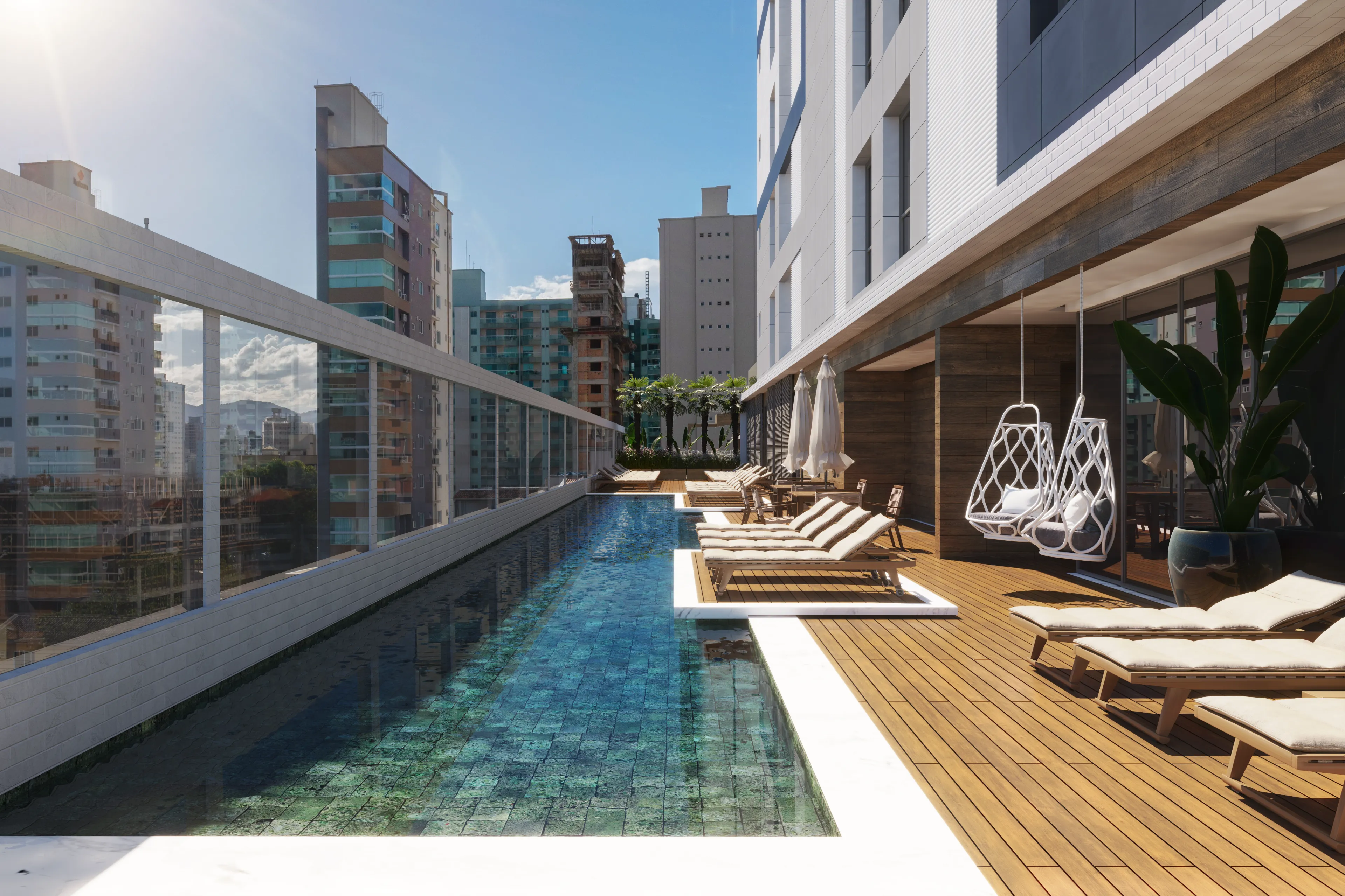 Piscina fundos